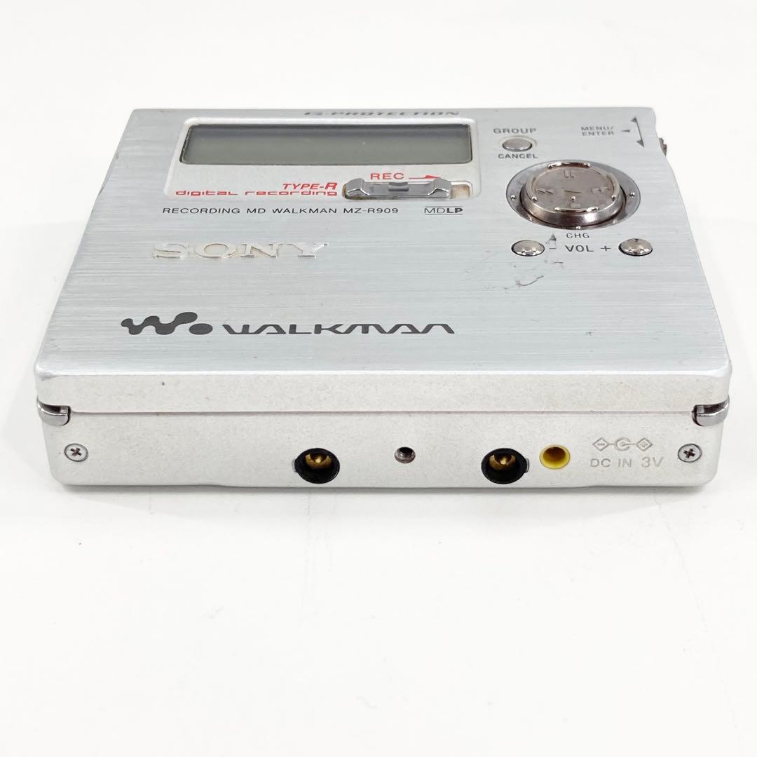 SONY ソニー MDウォークマン MDレコーダー MZ-R909 再生確認済
