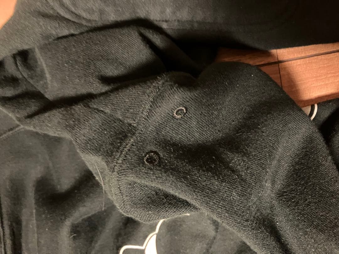 ナンバーナイン　ミッキーパーカースウェットオリジナル初期ブラック黒サイズ2正規品