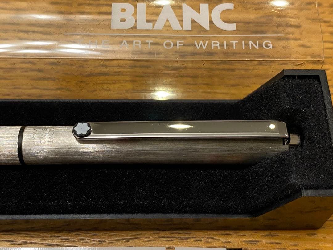 【未使用に近い・極美品】MONTBLANC モンブラン 2色ボールペン Sライン