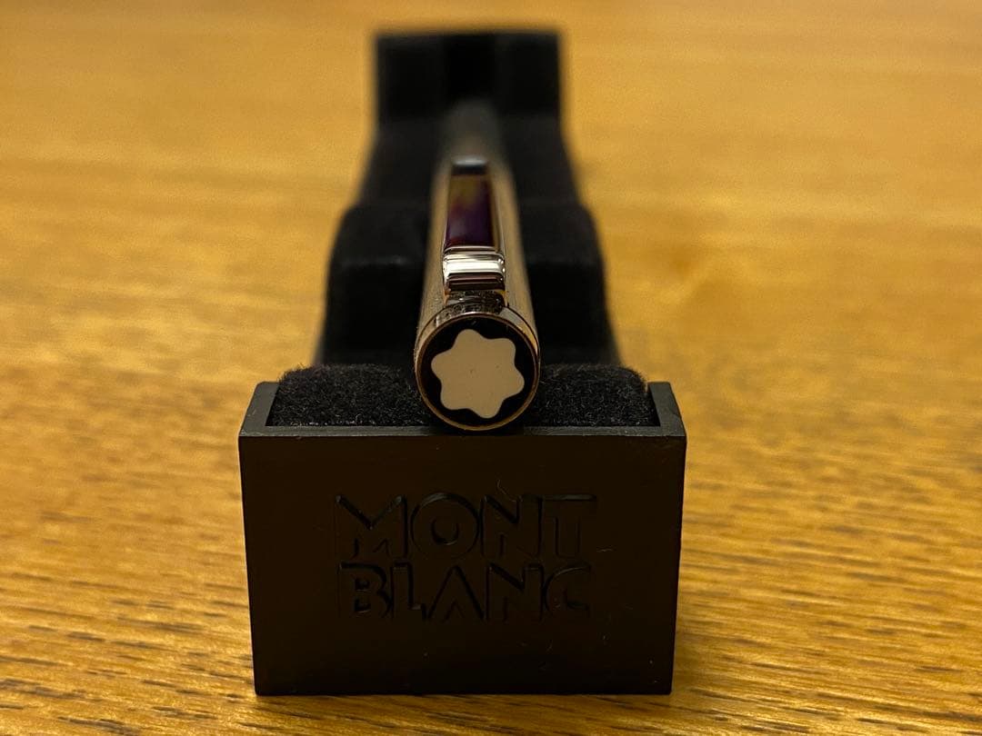 【未使用に近い・極美品】MONTBLANC モンブラン 2色ボールペン Sライン