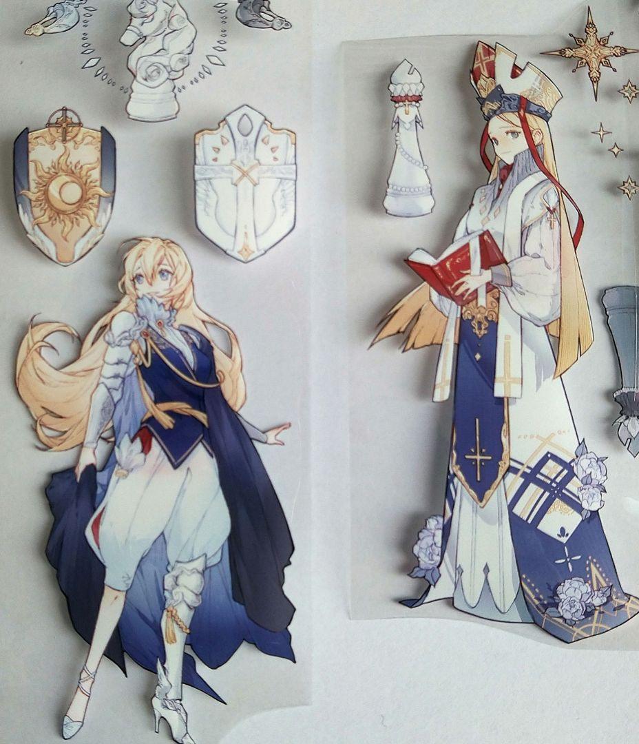 ☆再販☆J14＃无尽棋局(PET) Komos空物館 切り売り海外人物マステ