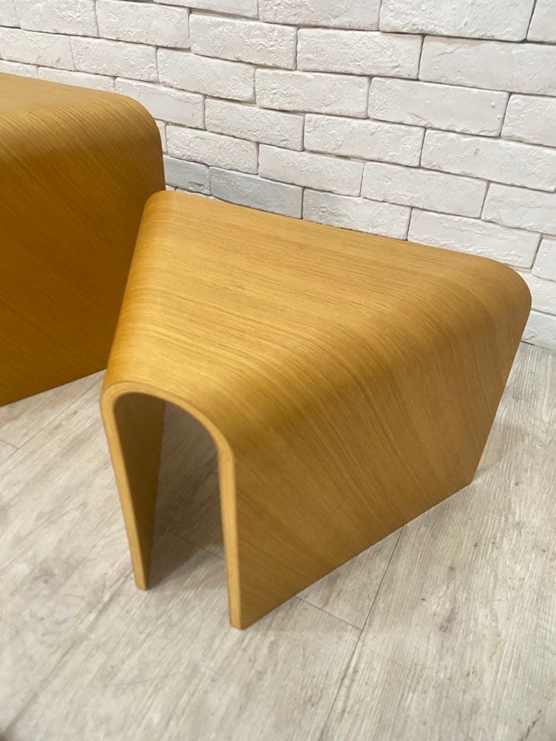 ⭐️【全国送料無料】レア 廃盤 無印良品 収納　ベンチ　スツール　セット