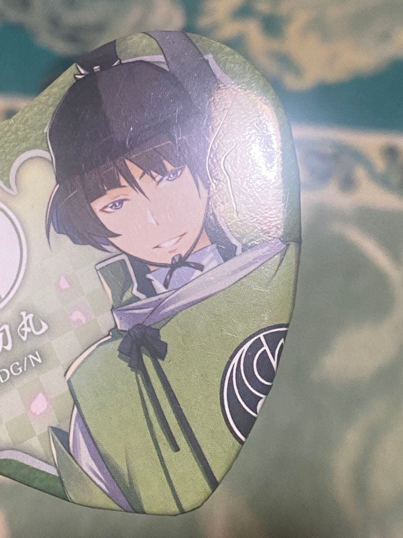 刀剣乱舞　石切丸　ハート缶バッジ