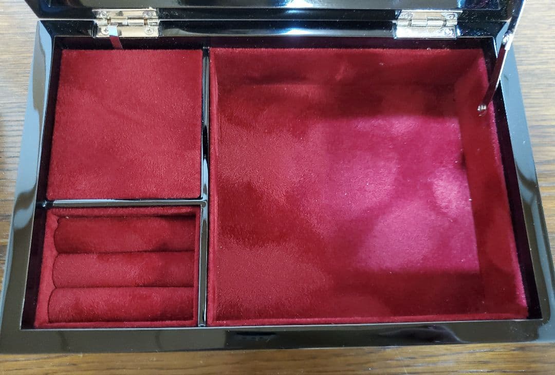 【新品】会津漆宝石箱の栞　オルゴール付き