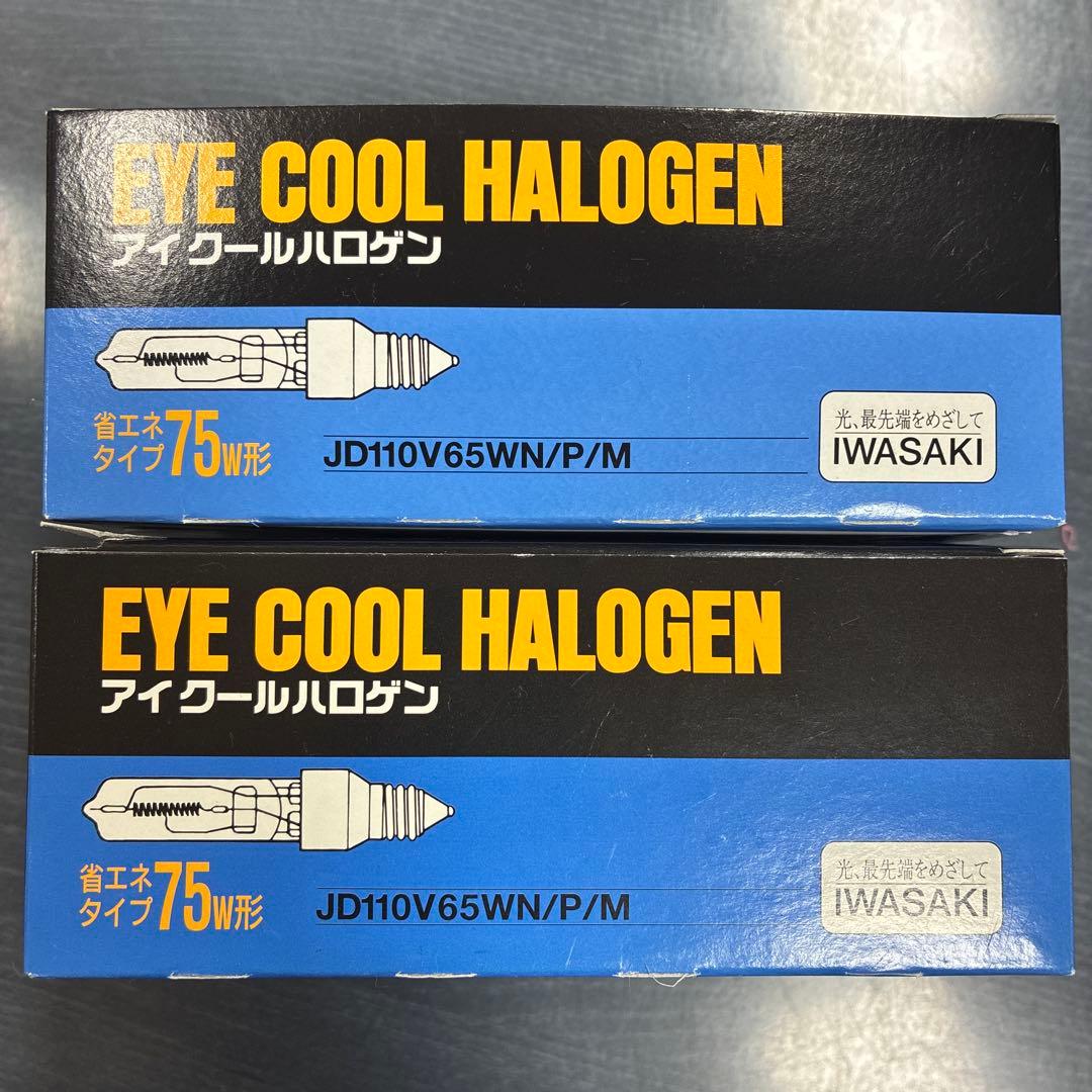 IWASAKI アイクールハロゲン 75W 20個