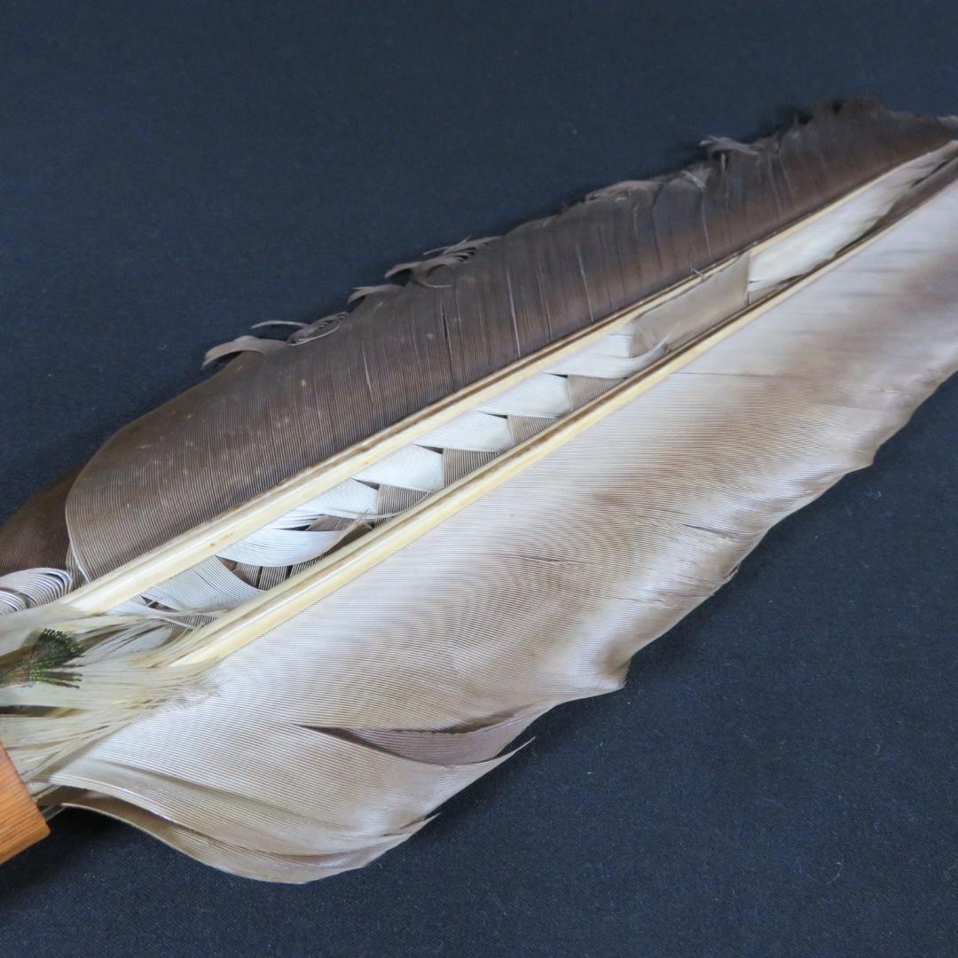 羽根 箒 羽箒 茶道具 お茶道具 茶の湯 お稽古 お点前