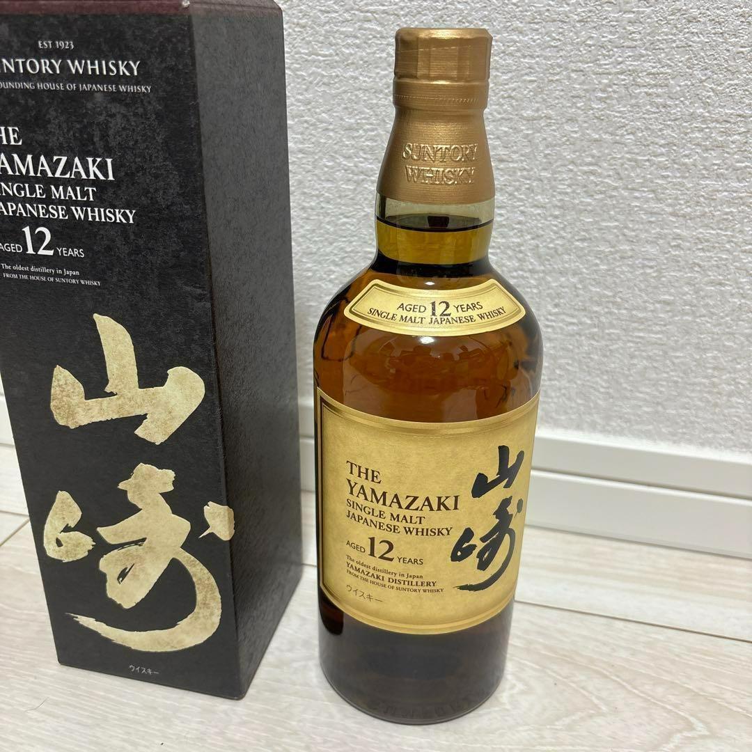 新品未開封 ウイスキー 山崎12年 サントリー シングルモルト