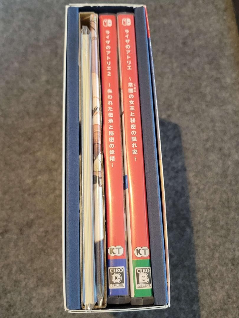 【Switch版】ライザのアトリエ1 2 3 セット-限定ダブルパックグッズ付き