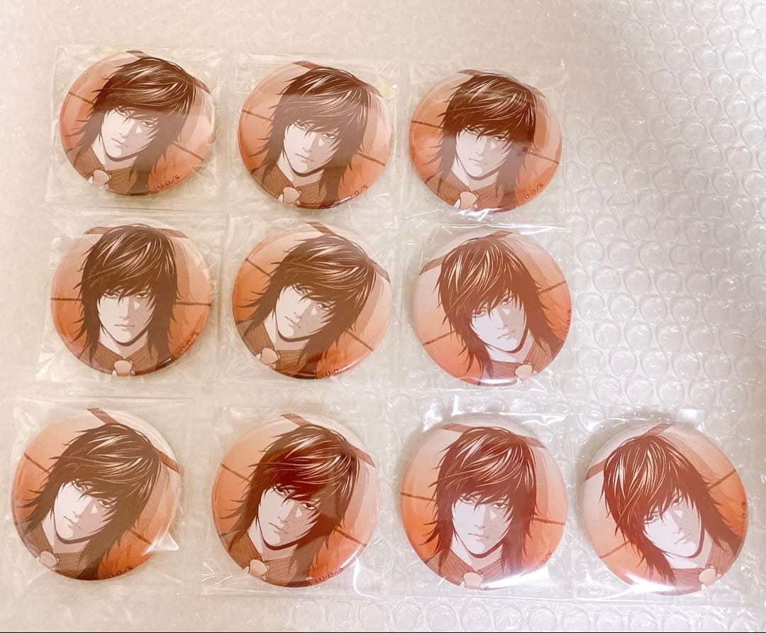 デスノート ポップアップ 缶バッジ 魅上照 セット