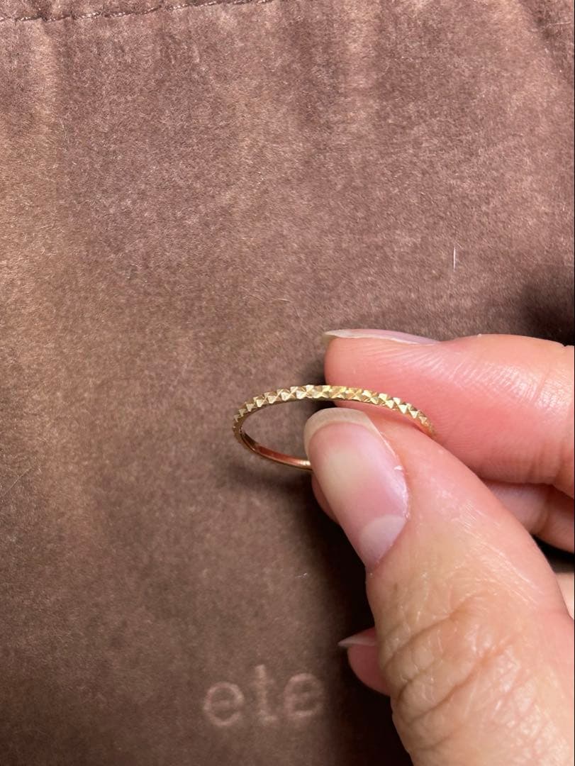 ete k10 リング　15号　YG クレール