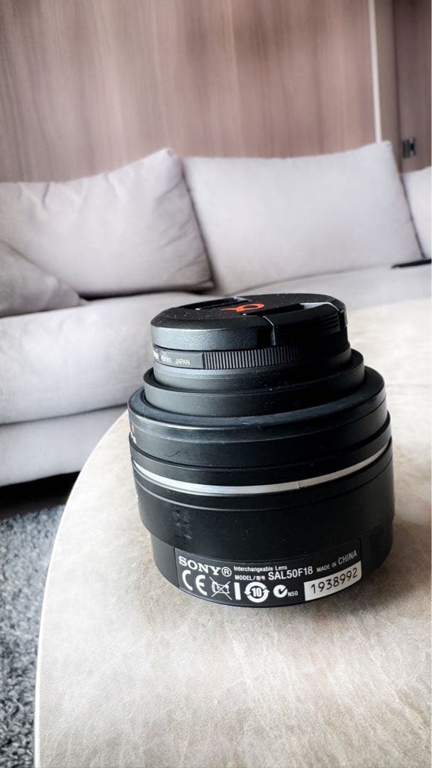 SONY 50mm F1.8単焦点レンズSAL50F18