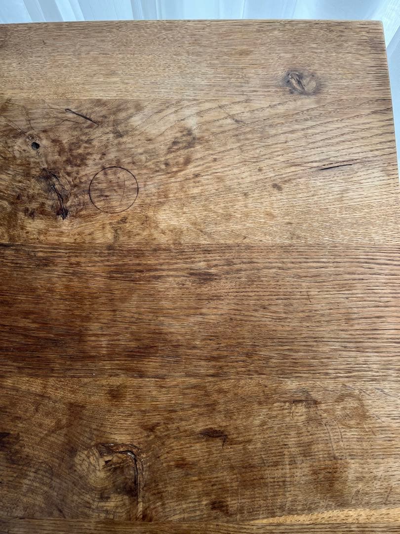 飛騨産業　135cm木製ダイニングテーブル SN342WP OF 食卓