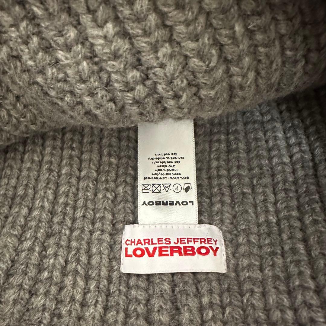 【即購入OK】CHARLES JEFFREY LOVERBOY グレーニット帽