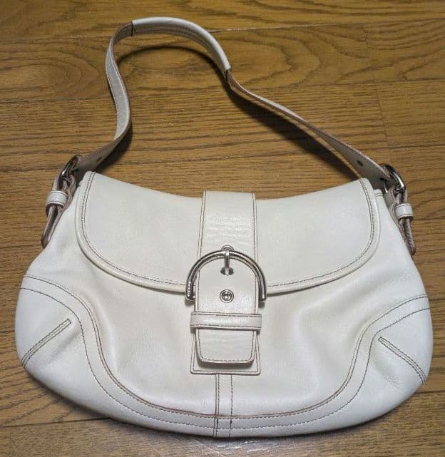COACH ホワイトバッグ