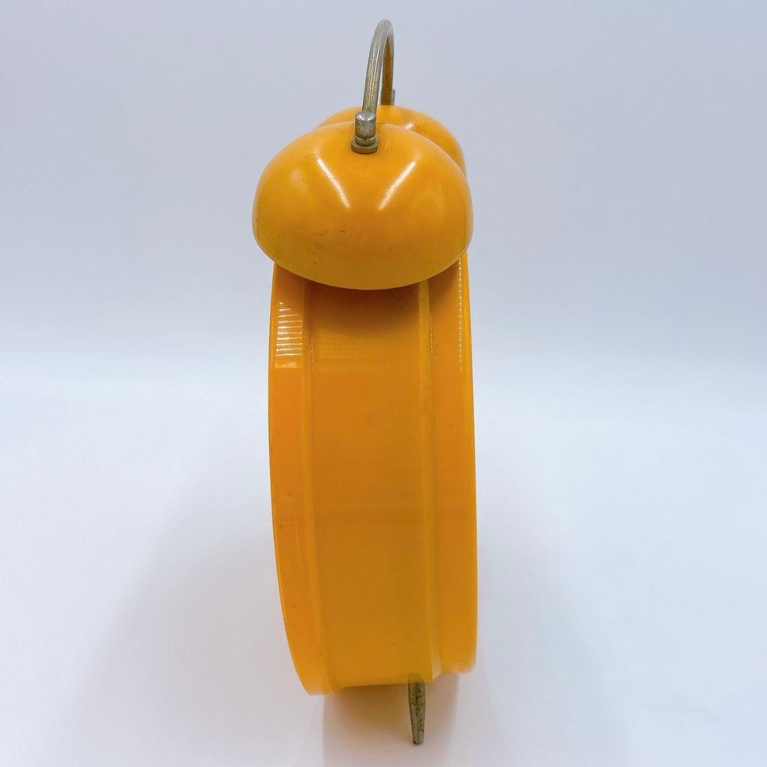 明治 カールおじさん レトロ目覚まし時計 昭和 当時物 【希少ロゴ】