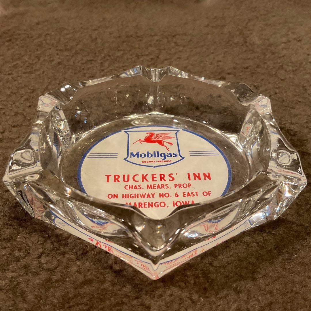 モービルガス灰皿 モービルノベルティ灰皿 モービルガソリンノベルティ灰皿