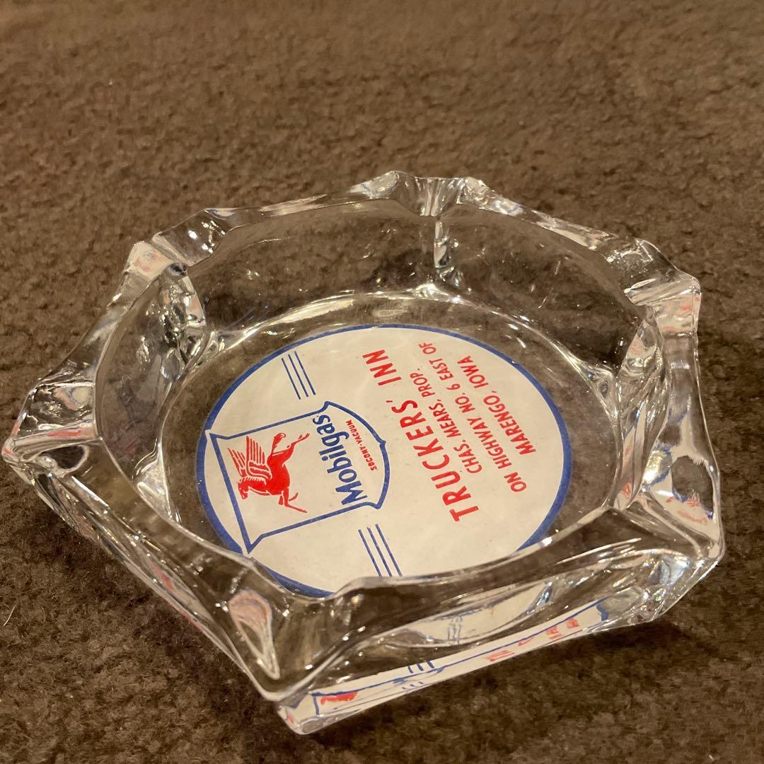 モービルガス灰皿 モービルノベルティ灰皿 モービルガソリンノベルティ灰皿