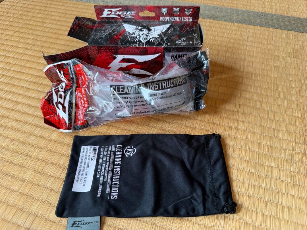 edge tactical HAMEL　サンドTTフレーム　クリア