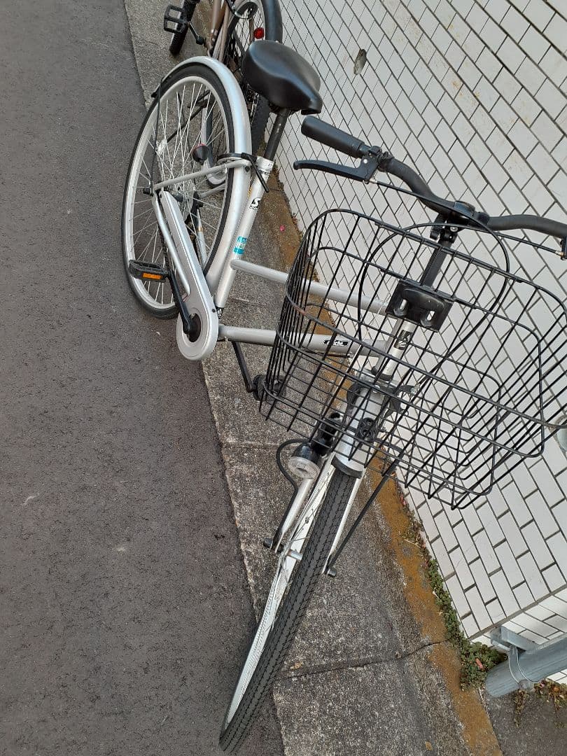 Asahi アフィッシュS 27インチ　シティサイクル（美品）引き取り限定