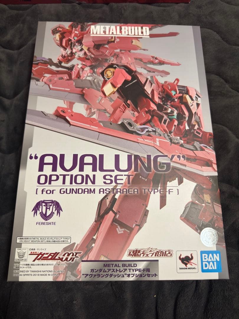 メタルビルド ガンダムアストレア　TYPE-F＋OP-SET