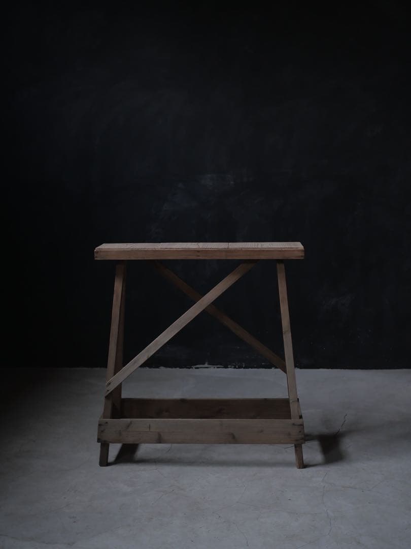 展示台　台　花台　華道　民藝　店舗什器　古家具　古道具　アンティーク　昭和レトロ