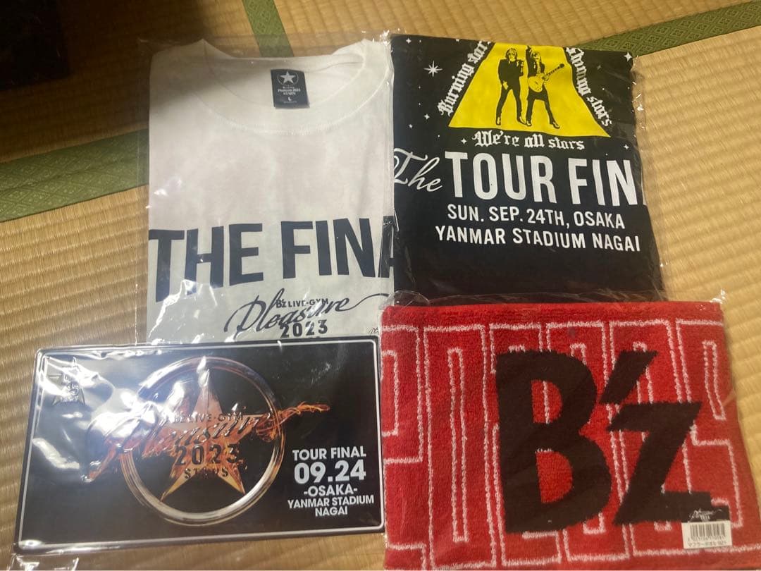 B'z LIVE GYM presure 2023 STARS ファイナルセット