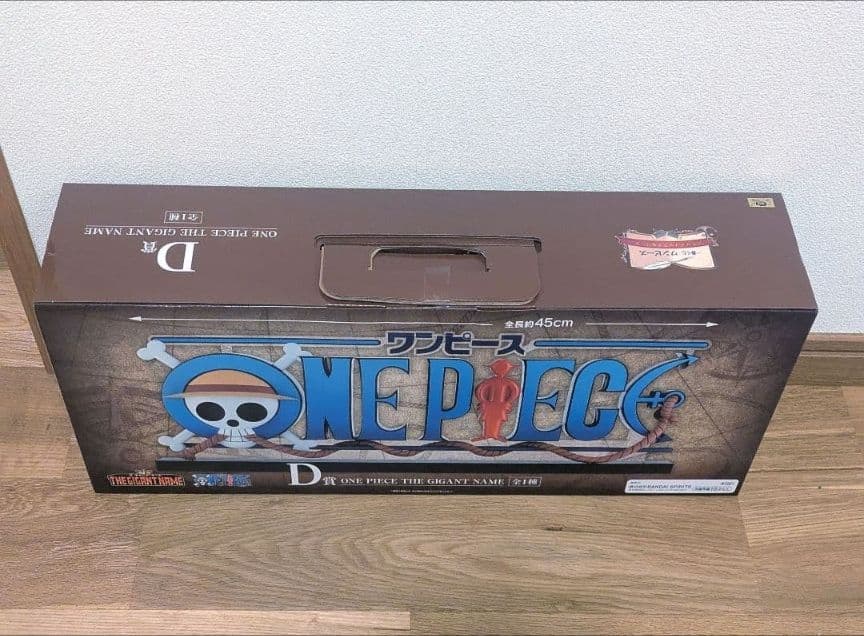 1番くじ ワンピース D賞 ギガントネーム ロゴ フィギュア