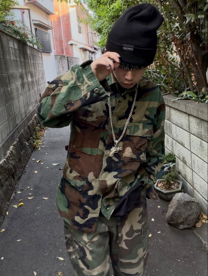 2pac着用　ラッパー着用　上下セットmakaveli thug life b系