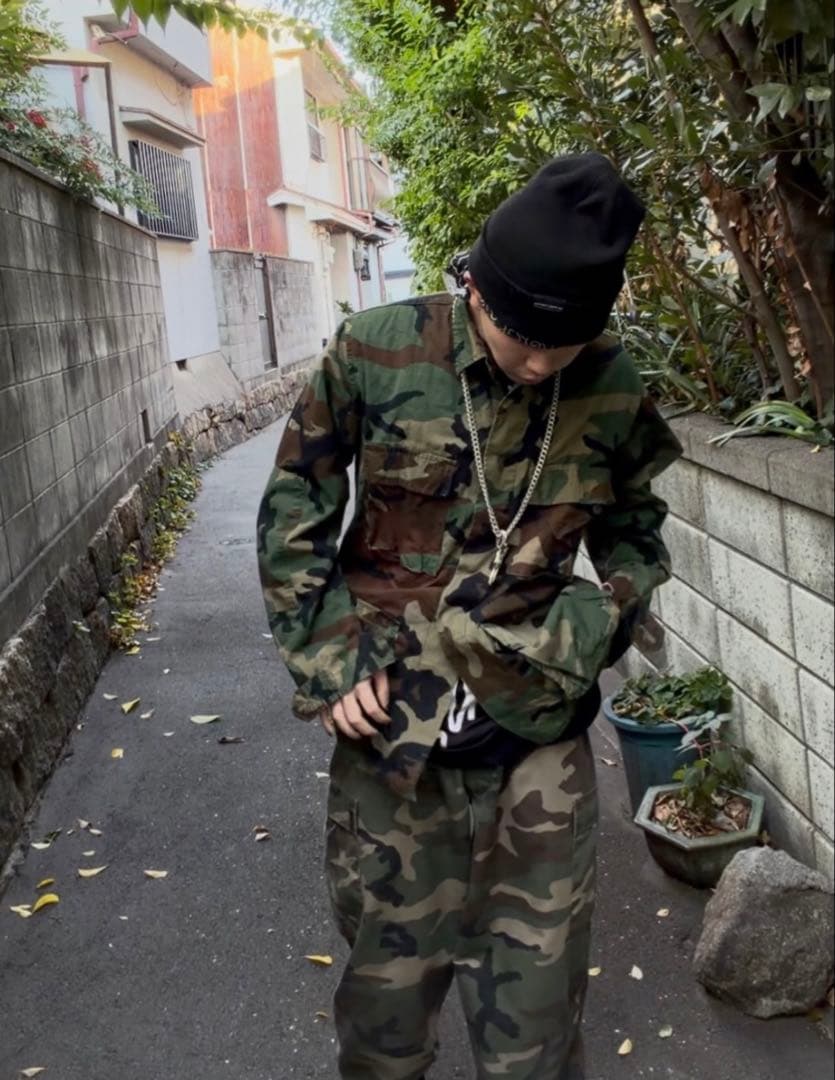 2pac着用　ラッパー着用　上下セットmakaveli thug life b系