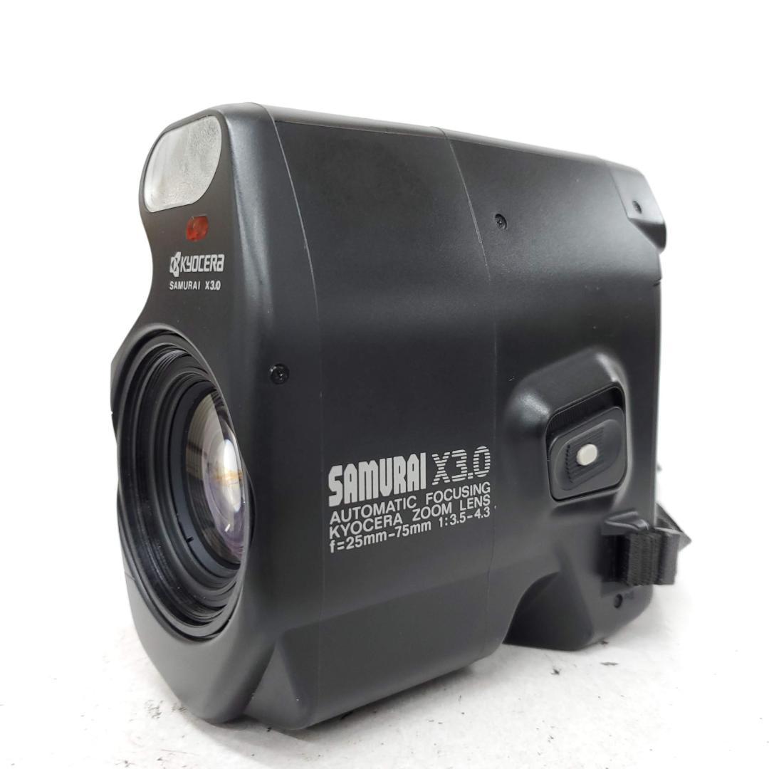 フィルムカメラ KYOCERA SAMURAI x3.0 F0613-97-2v y
