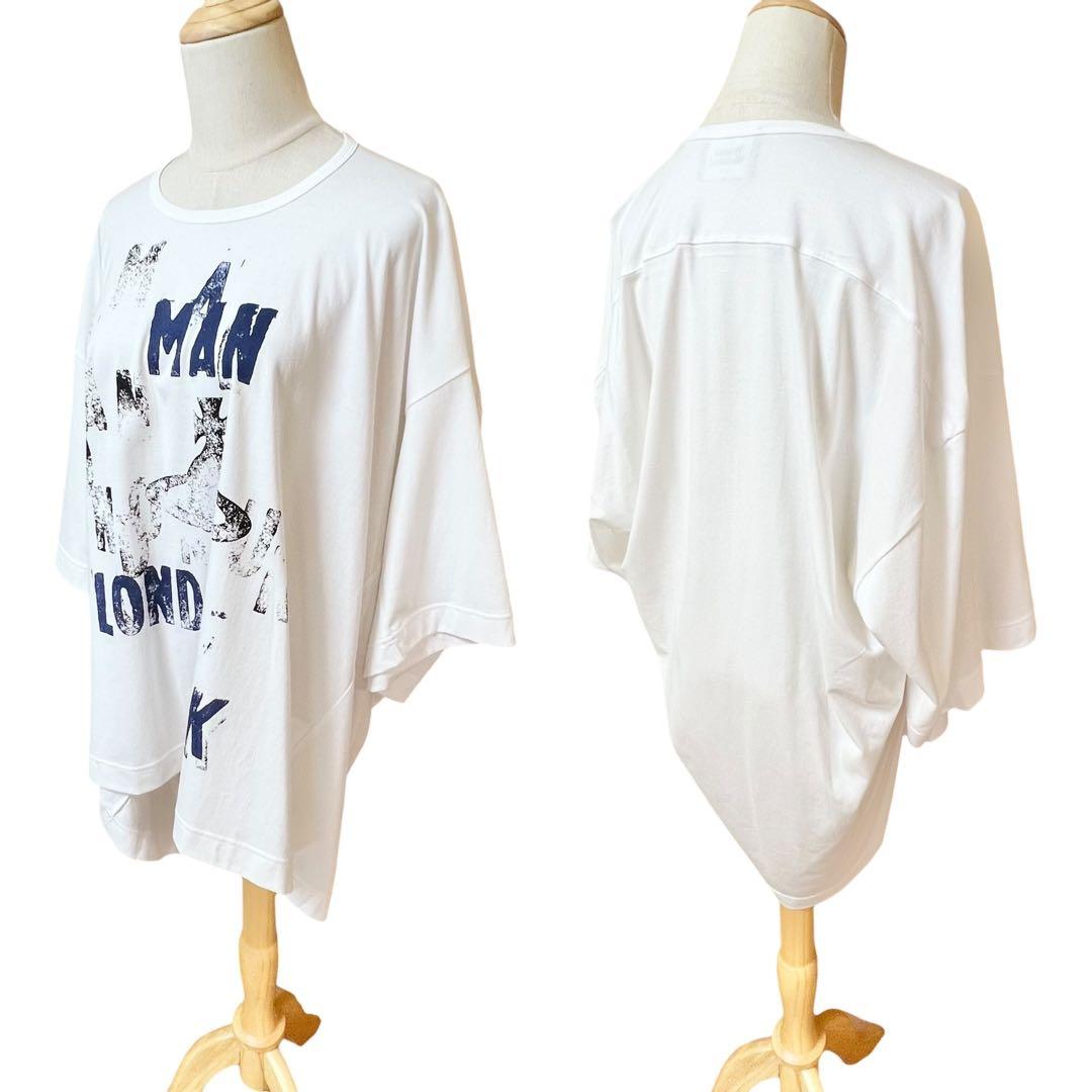 【ヴィヴィアンウエストウッドマン】コットンワイドクルーネックTシャツ☆オーブ☆F