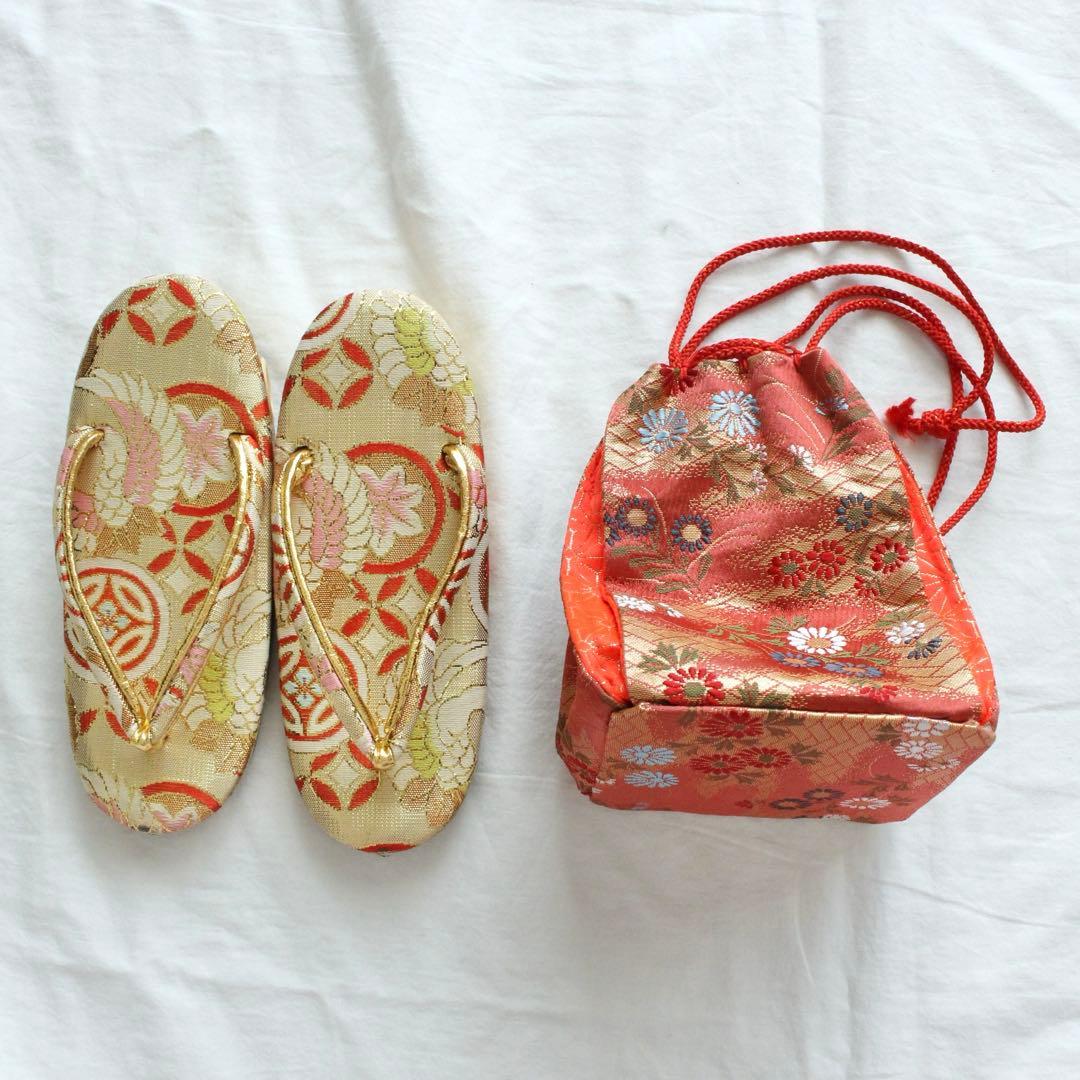 七五三 3歳 女の子 子供 正絹 着物 被布 セット