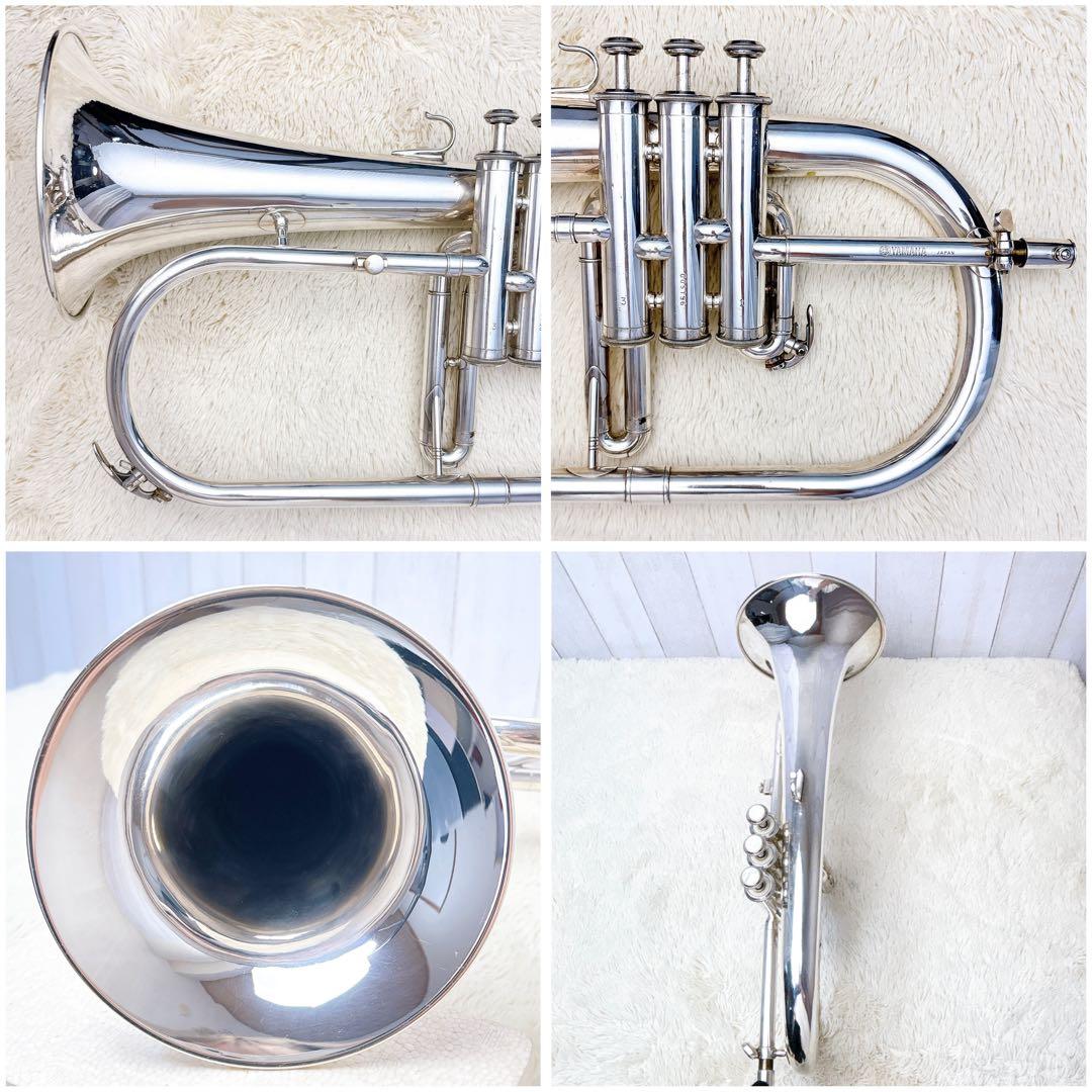 YAMAHAヤマハ YFH-731 フリューゲルホルン B♭ マウスピース付き