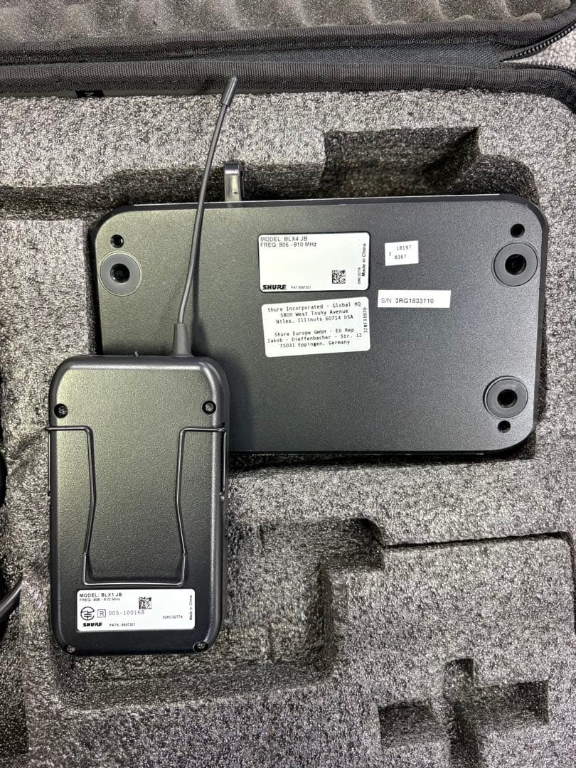 SHURE BLX14 ワイヤレスシステム ヘッドセット付き
