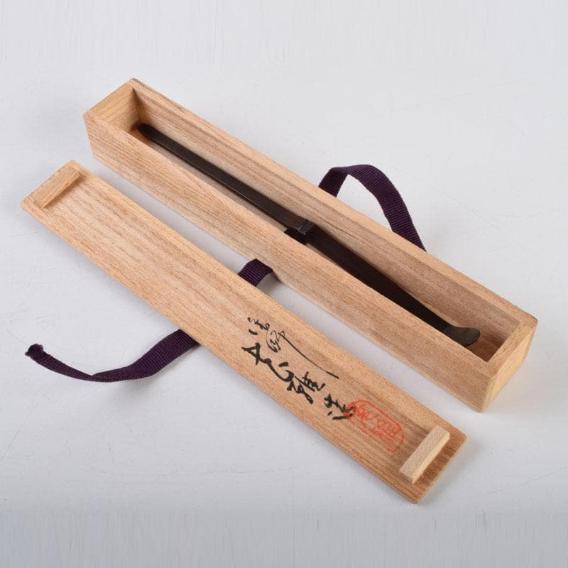 茶道具　輪島塗　乾漆　茶杓　共箱　V　8973