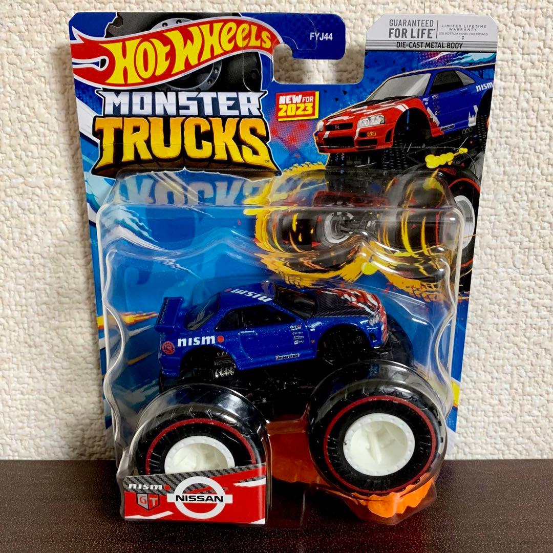 ホットウィール モンスタートラック 日産 スカイライン GT-R BNR34