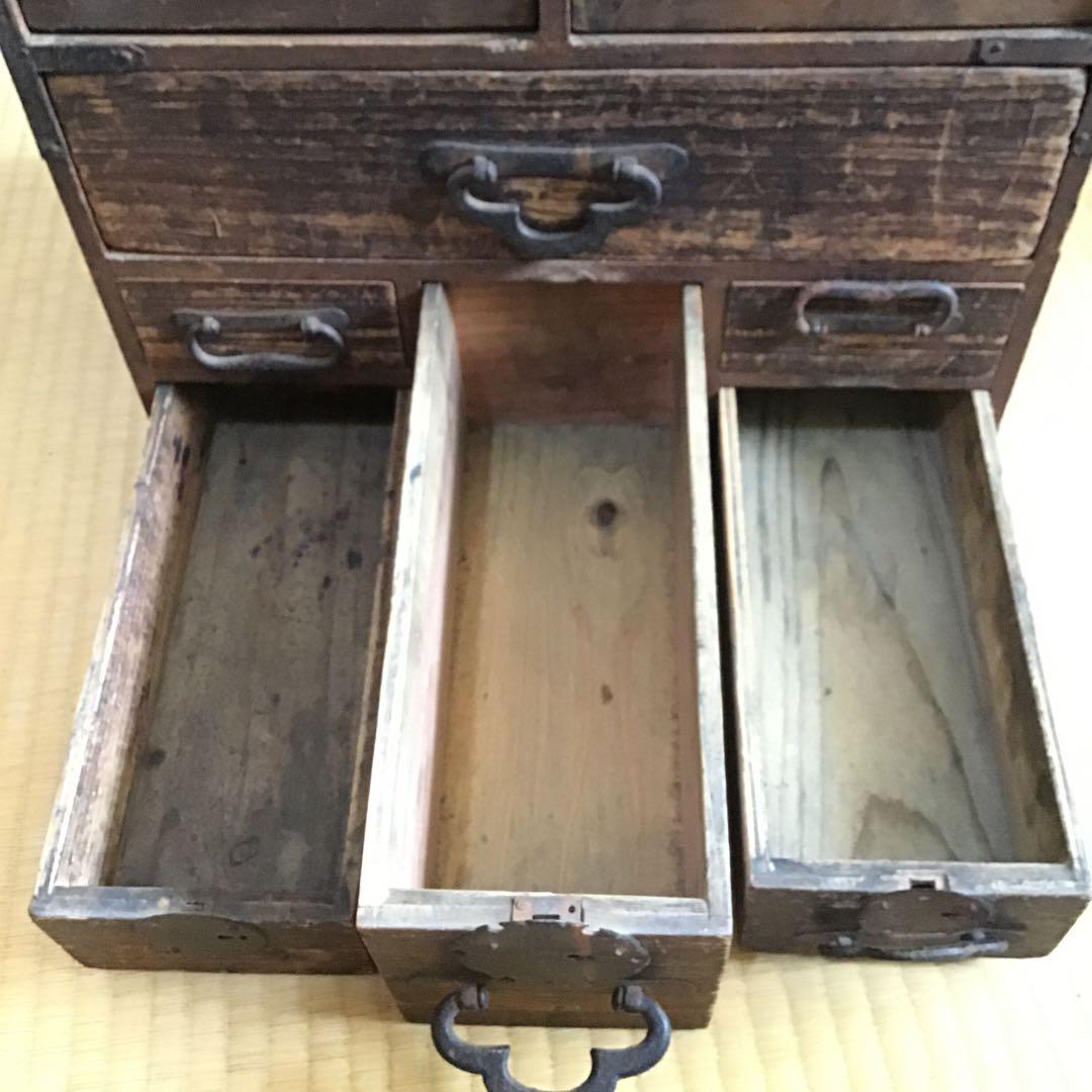明治時代　時代箪笥 小箪笥 時代家具 レトロ家具