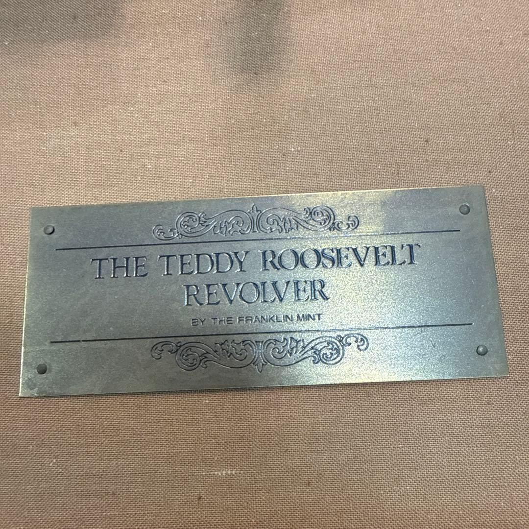 フランクリンミント　ザ・テディ・ルーズベルト・レボルバー　ディスプレーモデルガン