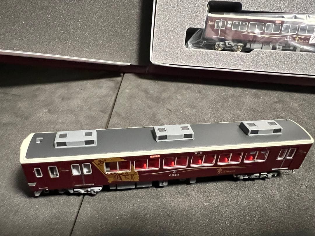 (精密加工品)KATO 阪急京とれいん、エッチングパーツ等