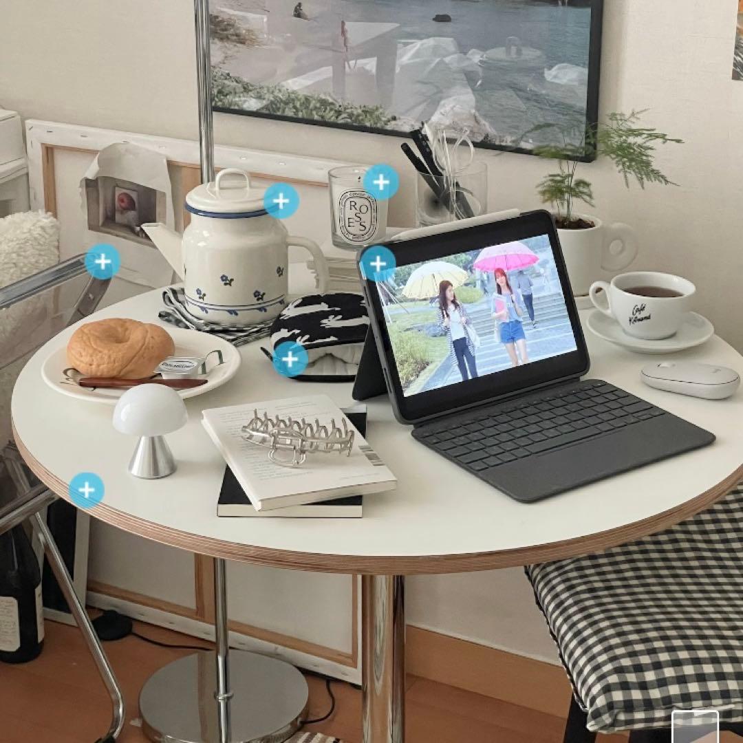 【新品】円形テーブル カフェテーブル 丸テーブル ダイニングテーブル