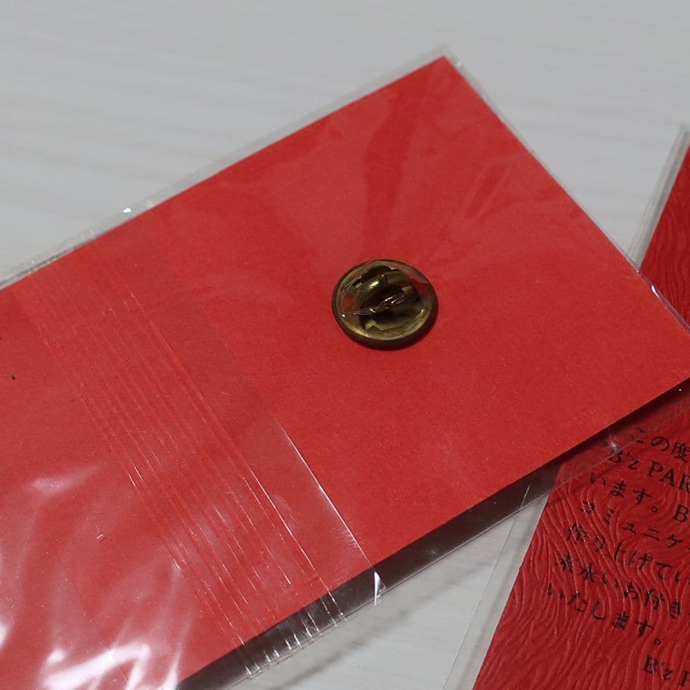 ピンバッジ B'z PARTY ファンクラブ入会記念品 ピンバッチ 初期グッズ