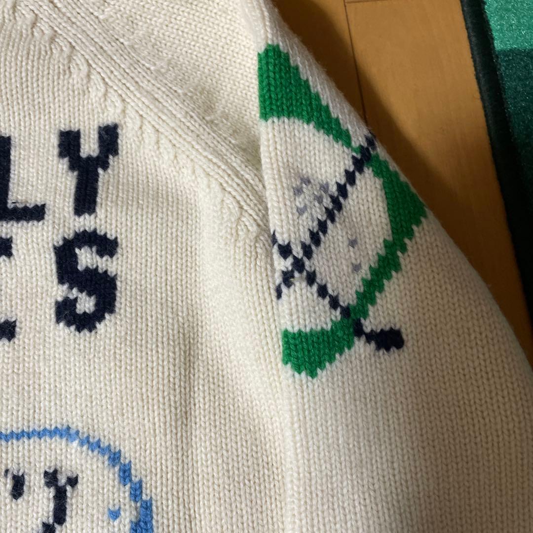 パーリーゲイツ　ジップアップセーター