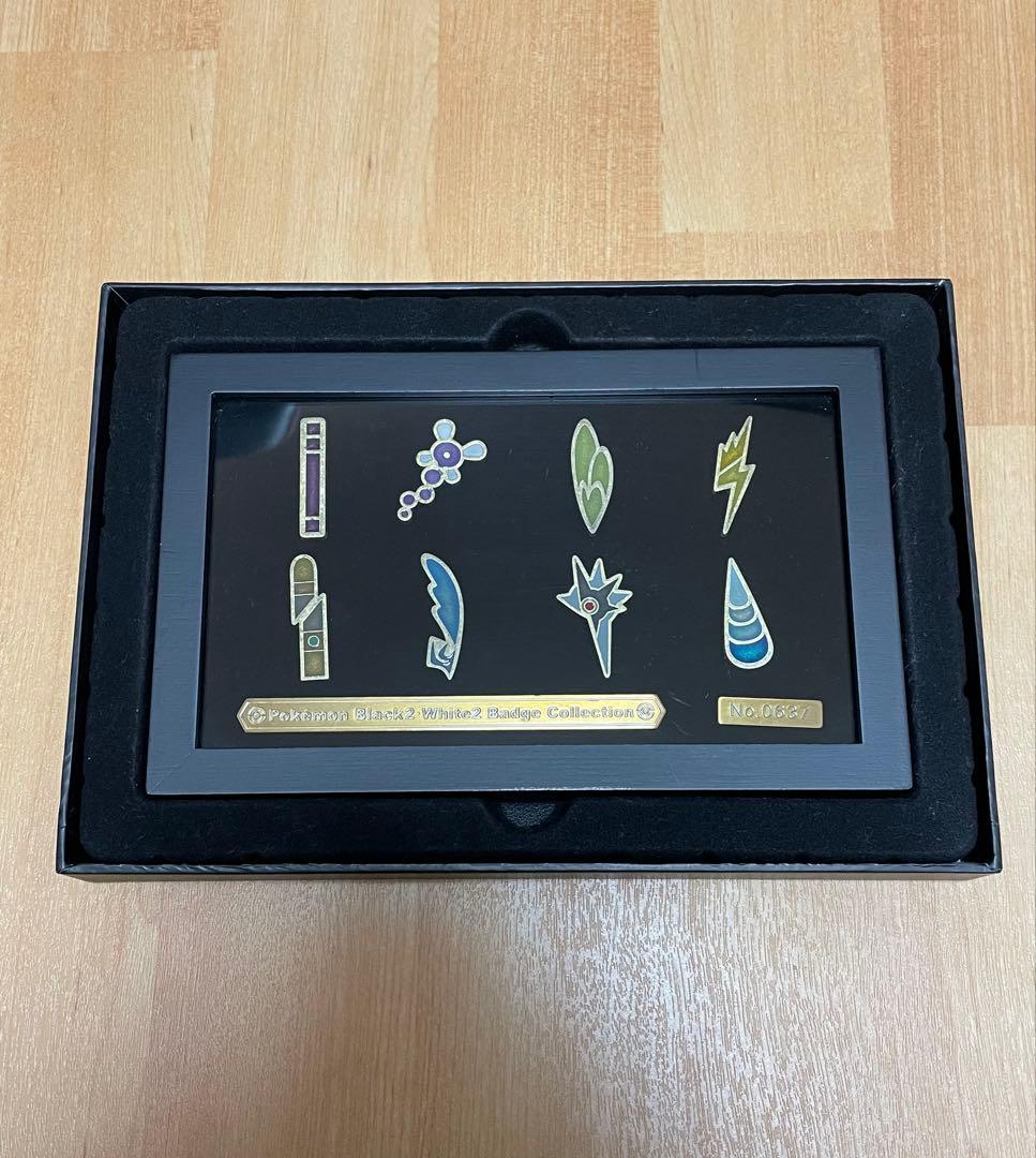ポケモン　ジムバッジ　ブラック2ホワイト2 BW2　バッジコレクション