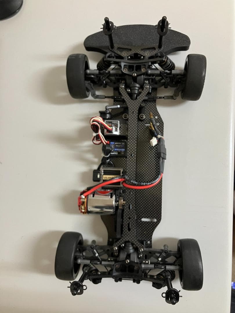 タミヤ TB Evo.6 シャーシ ＋ メカ ＋ ボディ