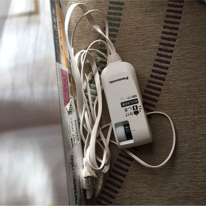 電気かけしき毛布    ベ-ジュ