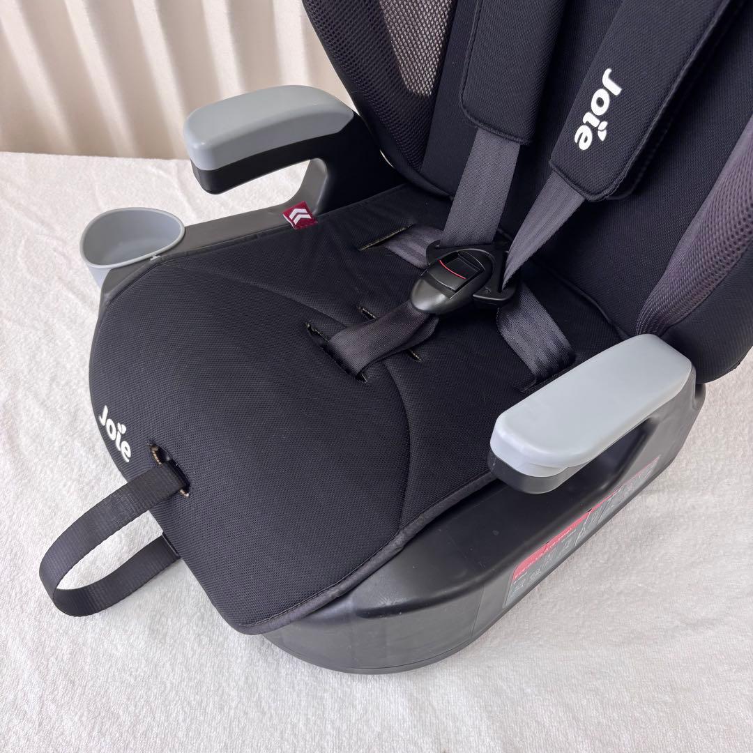 クリーニング済　☆綺麗☆　1才〜12才　ジョイー　ジュニアシート　エレベート　黒