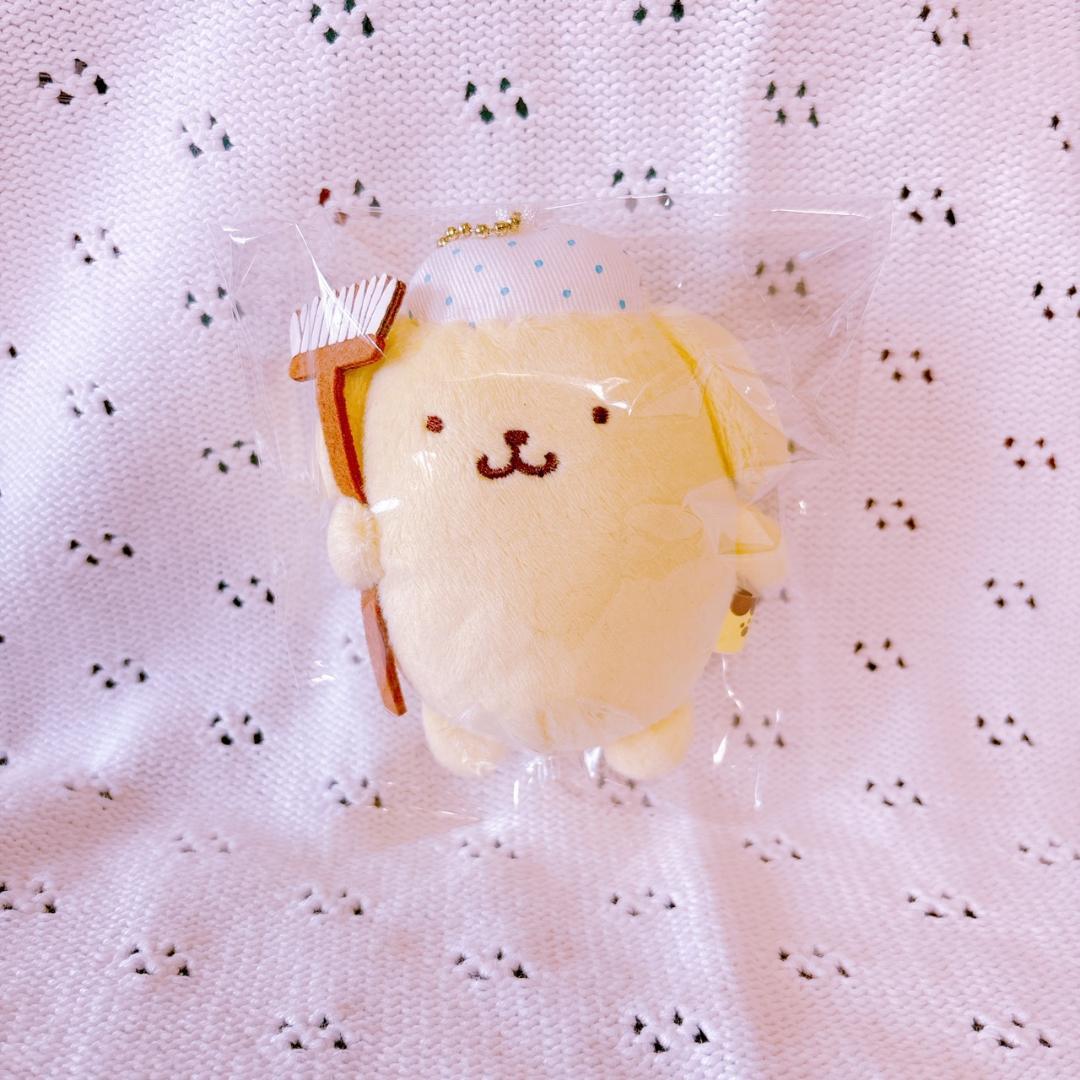 サンリオ ポムポムプリンカフェ　横浜限定　ぬいぐるみ マスコット