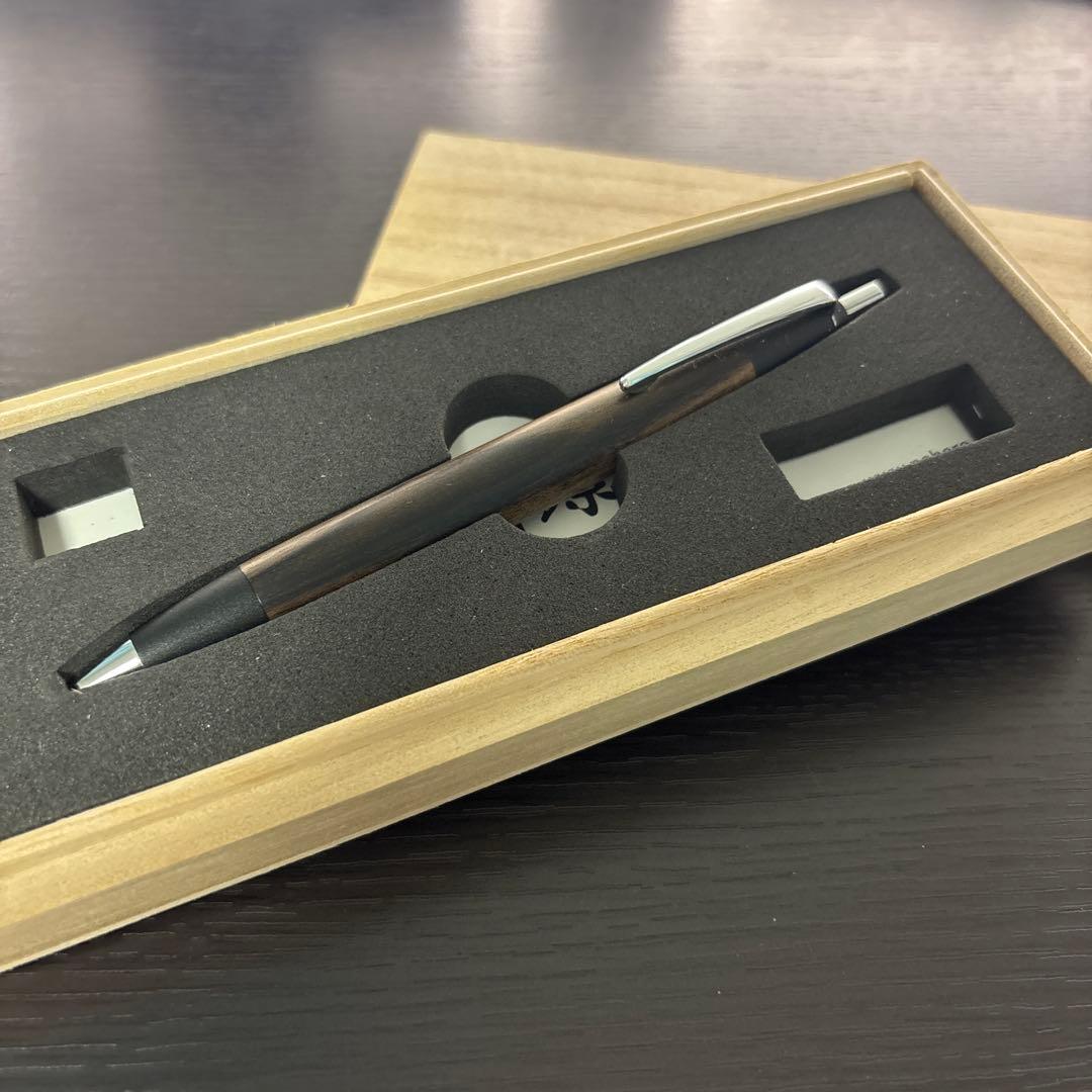 野原工芸　スタンダードタイプ　ボールペン　黒柿