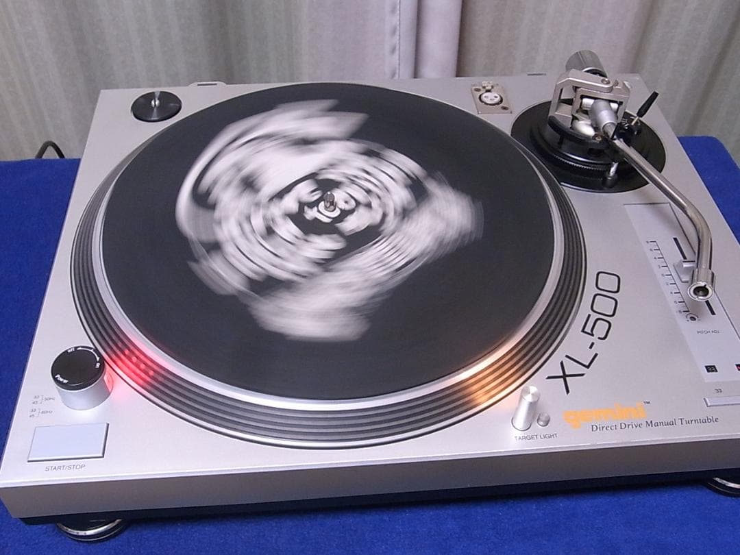 Gemini XL-500 ターンテーブル 動作品