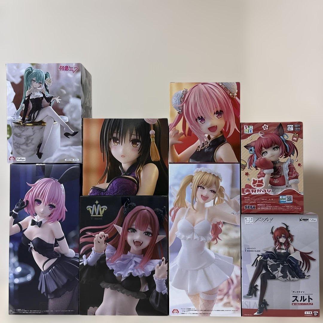 【新品未開封】美少女フィギュアまとめ売り合計8点